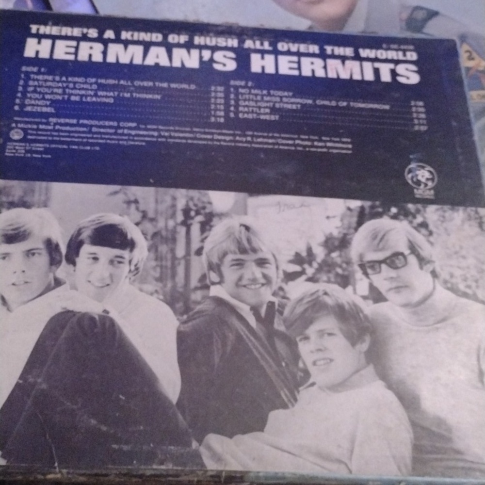 Herman Hermits LP - Picture 2 of 2
